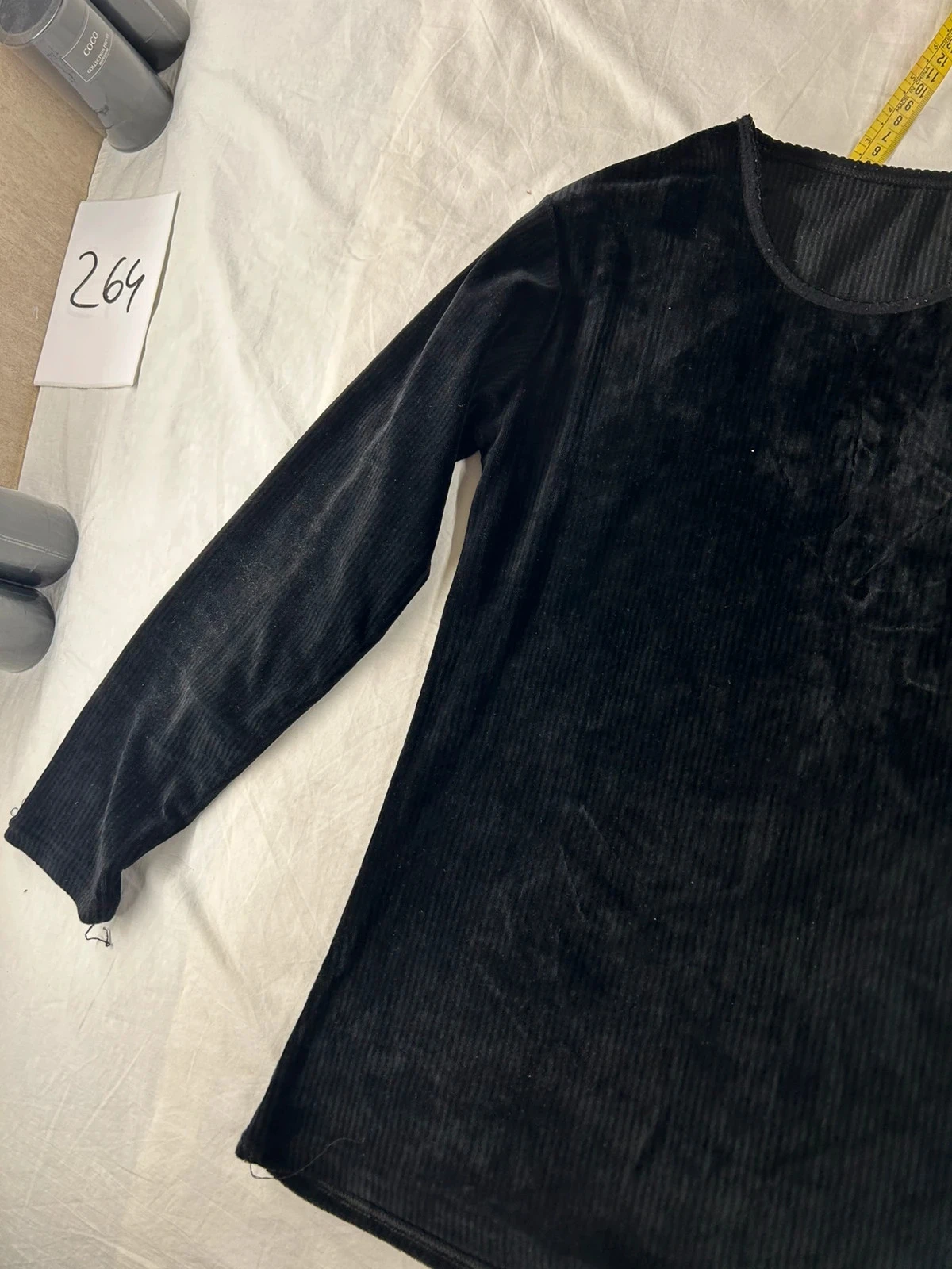 Zwarte vintage trui maat L – photo 5